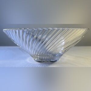 Nachtmann Samba Schale Glass Crystal Bowl 25cm 97/8” round